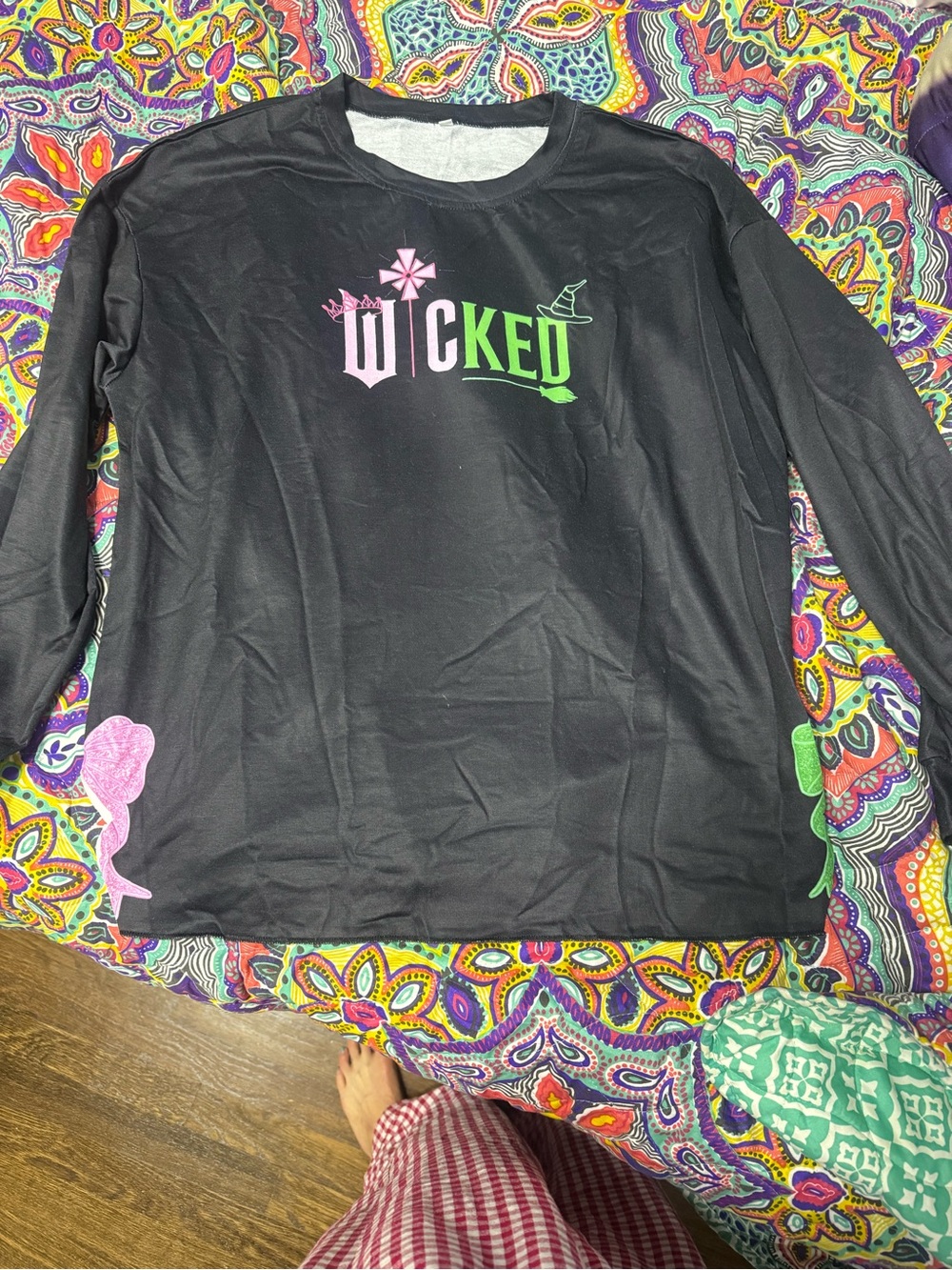 Wicked long sleeve shirt thick material